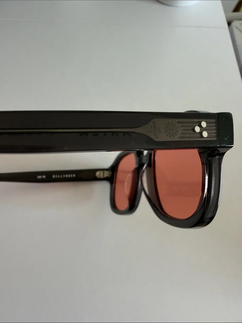 Akila Dillinger Women's Black Frame Sunglasses with Red Lenses